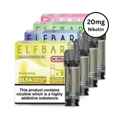 elfbar elfa pods 20mg nikotin