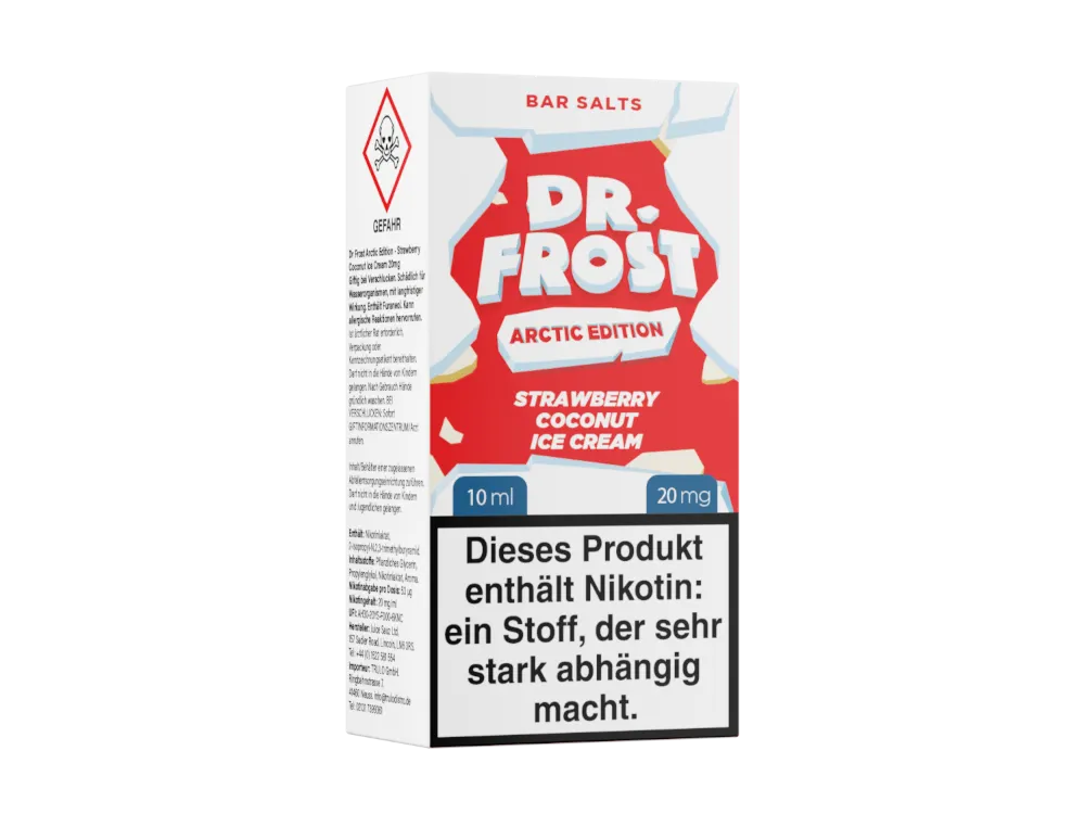 dr frost strawberry coconut ice cream