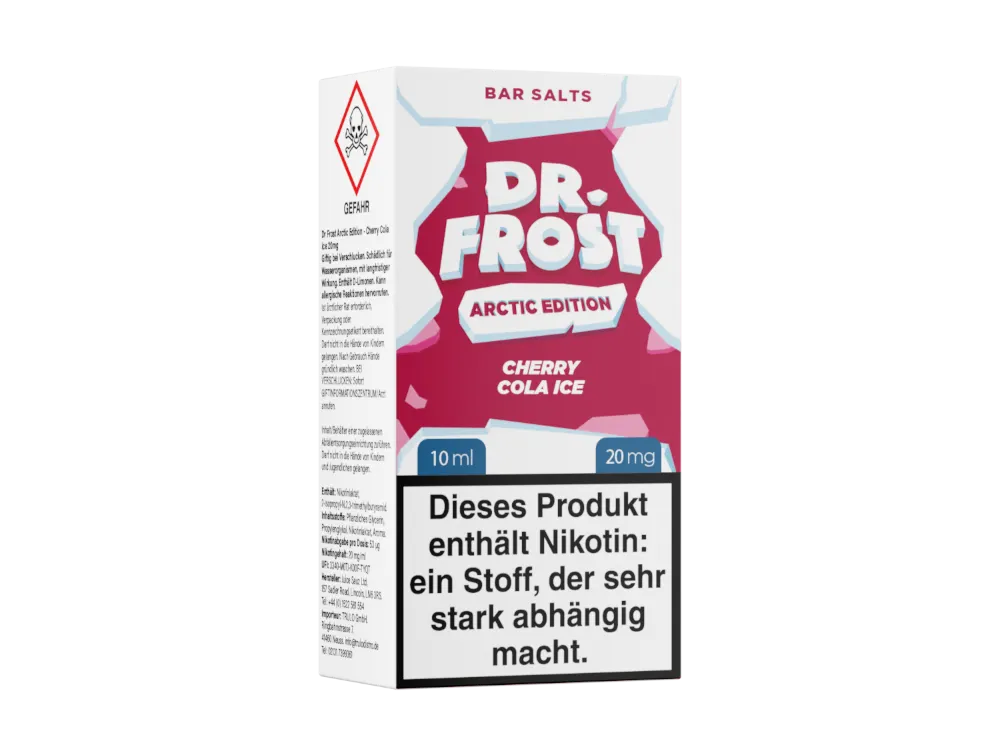 dr frost cherry cola ice