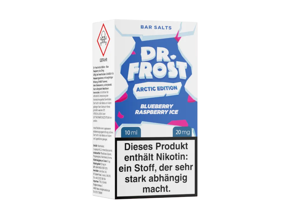 dr frost blue raspberry ice