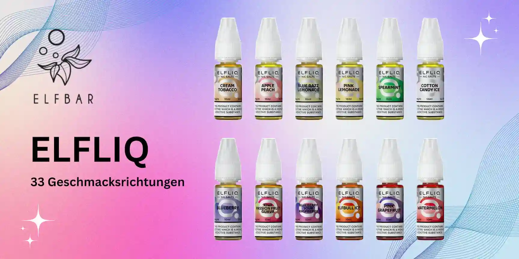 elfliq-geschmacksrichtungen