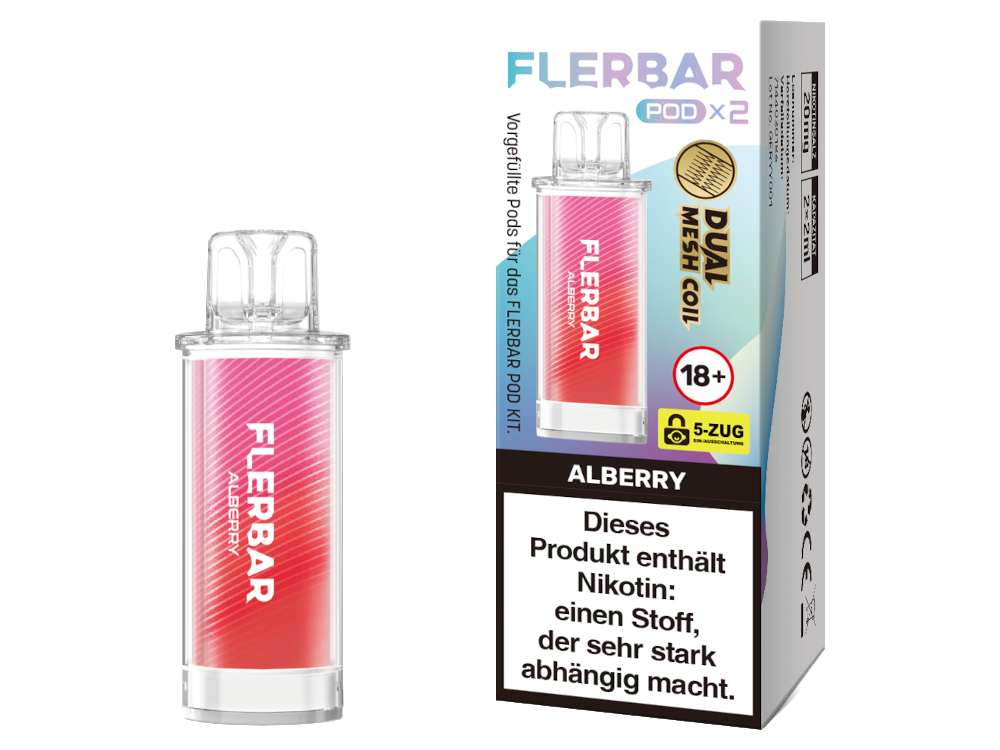 flerbar pod 20mg alberry 1000x750