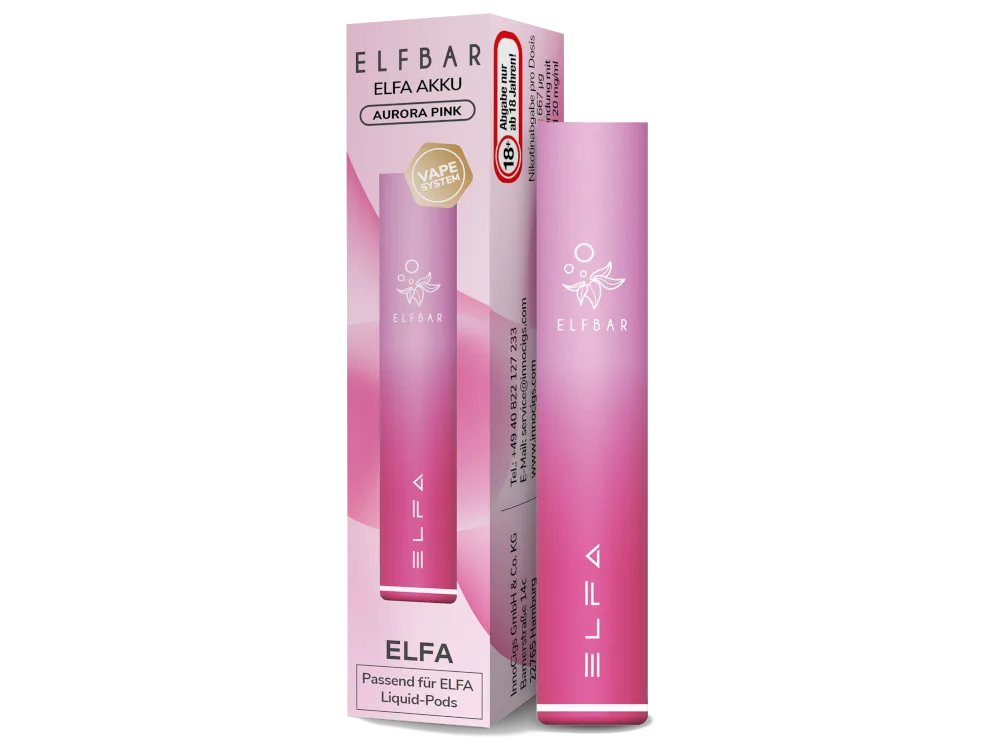 elfbar elfa akku aurora pink